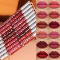 Dark Red Matte Lip Gloss 18 Color Velvet Lip Glaze LongLasting Waterproof Liquid Lipstick Natural Makeup Sexy for Women Lip Tint 1