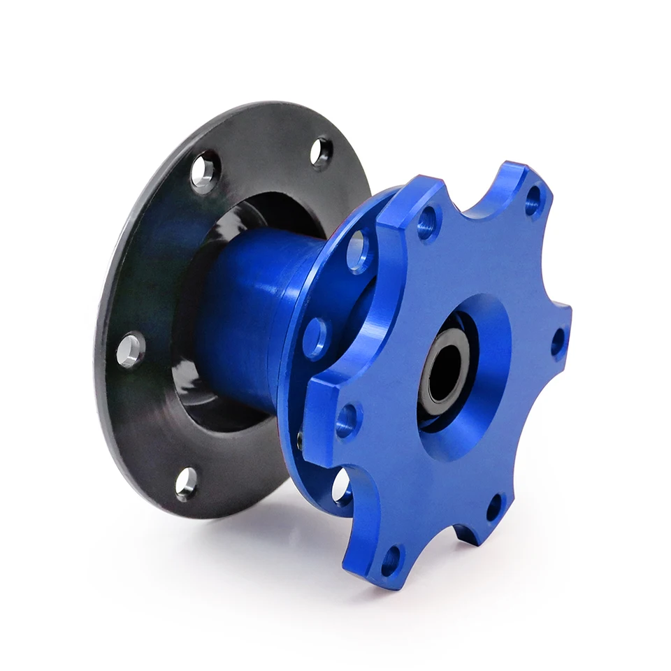 Wheel Hub Adapter Kit, Universal 6 Hole Bolt Ball Steering Wheel Hub