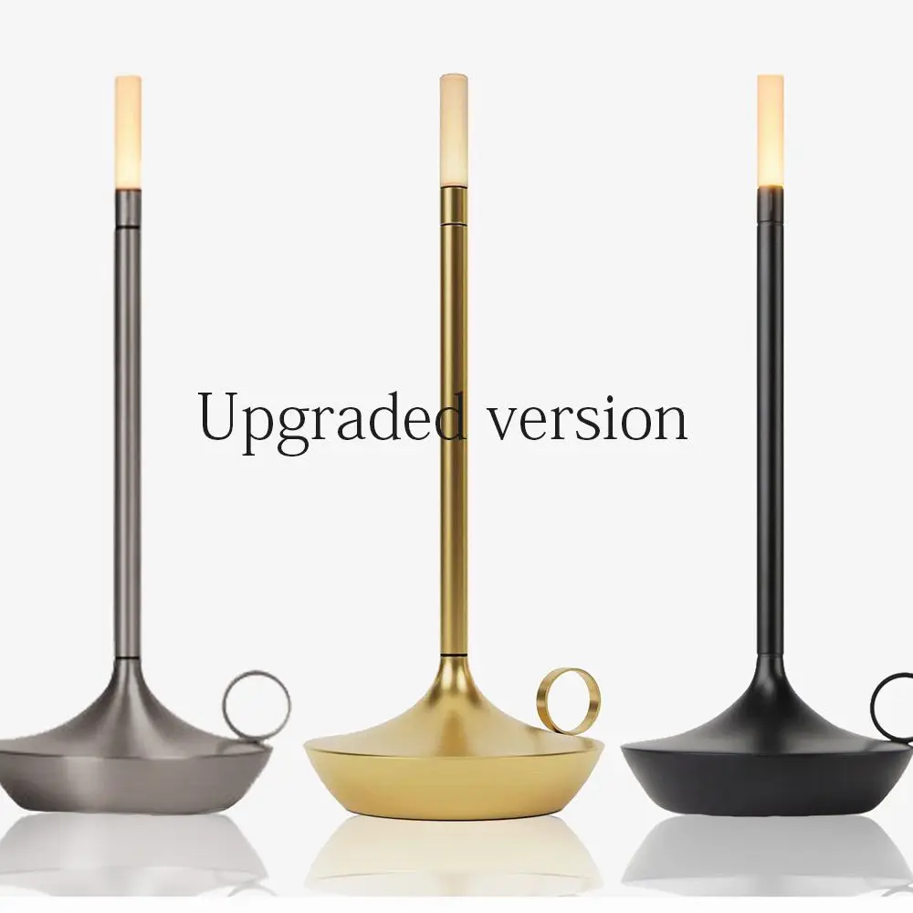 Rechargeable-Candle-Table-lamp-Bar-atmosphere-Office-Restaurant-Study ...