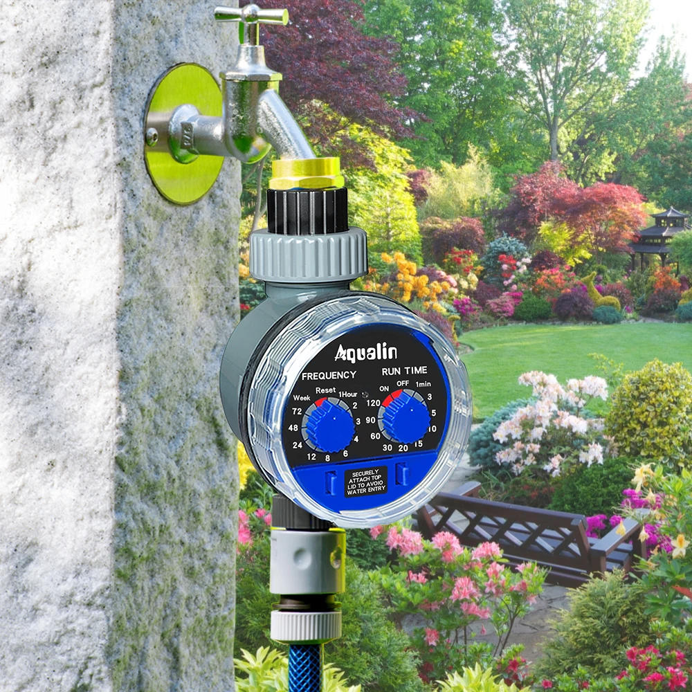Watering Timer Garden Watering Ball Valve Solenoid Valve Irrigation Controller Home Garden Automatic Watering Electronic