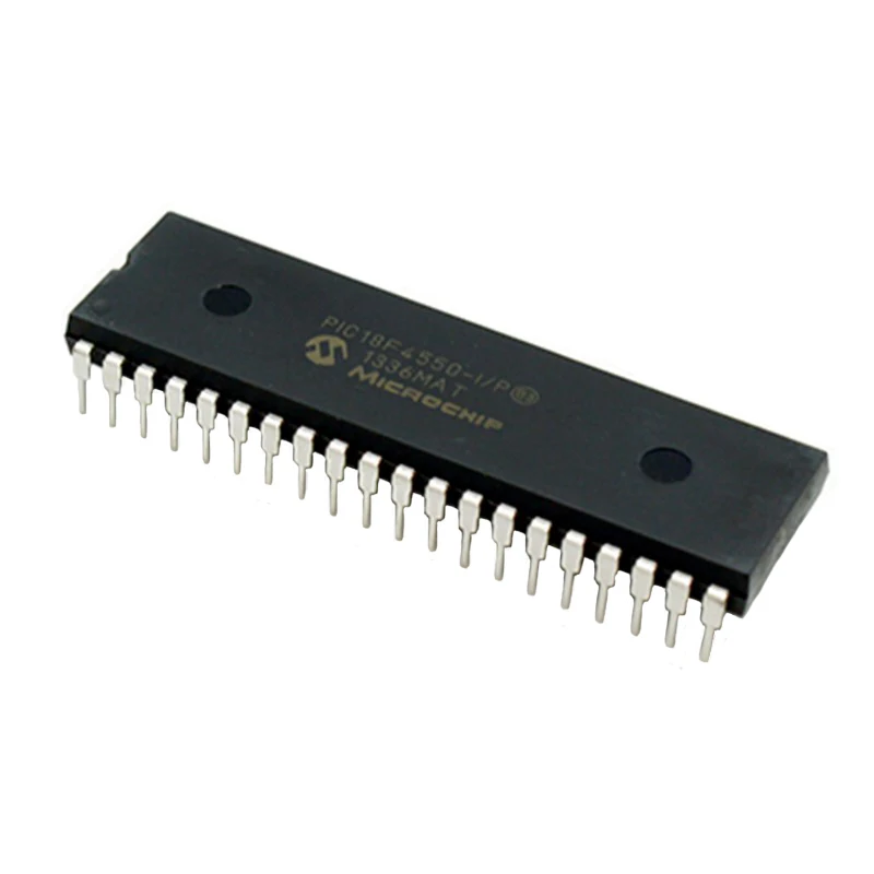 

Brand New Original PIC18F4550-I/P PIC18F4550 18F4550 USB Microcontrollers DIP40 IC PIC MCU FLASH 5PCS