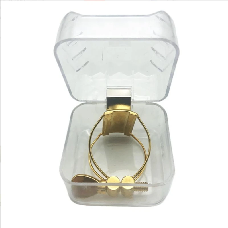 AB31-Sax Clarinet Mouthpiece Sax Flute Head Clip Sax Clarinet Clip Butterfly Card Line Card
