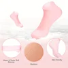 Silicone Gel Moisturizing Socks for Dry, Cracked Feet - Softening & Healing Foot Care, Waterproof Protective Covers 1