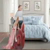 Singer Warm Soft Plush Nap Blankets Sofa k-Kenia for Living Room  p-pink Office Bedroom Home A-aura Travel Kid Gift Os Flannel 4