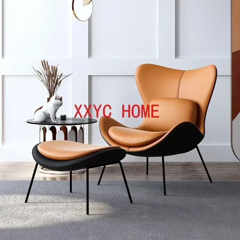 Wingback Lounge Room Luxury Leather Waterproof Living Armchair Bedroom Home Furniture