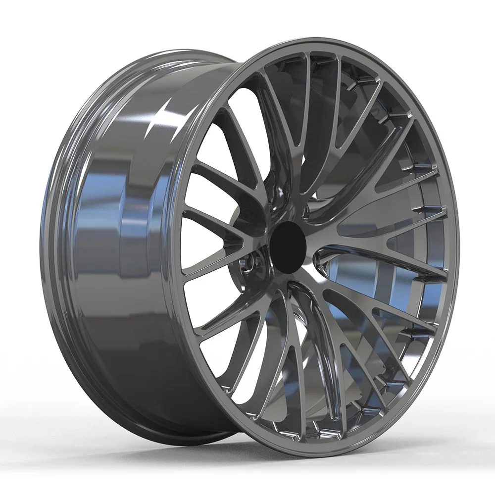 

2024Y.Custom Rims 18" 19" 20" 21" 22" 1 PC Piece Monoblock Aluminium Alloy Forged Gun Gray Wheels Rims