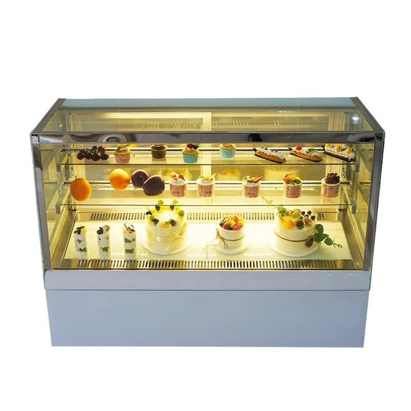 Restaurant Kitchen Machine Refrigerated Cake Showcase Cake Fridge Cooler Display Case