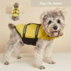 Dog Life Jacket Reflective Adjustable Summer Large Dogs Swimwear Safety Vest Surfing Sailboat Enhanced Buoyancy Pet Life Jacket 5