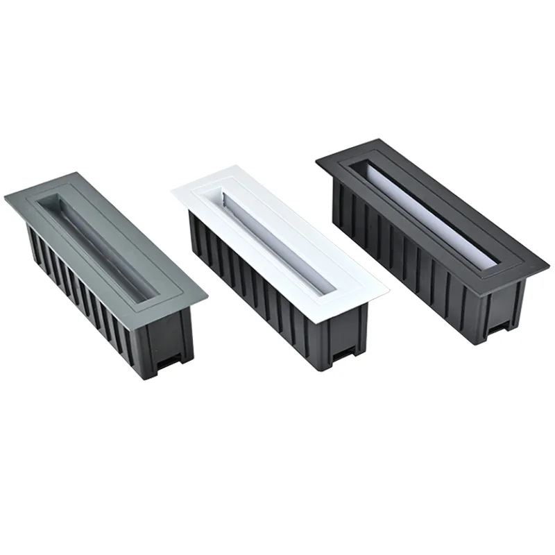 3W 5W 10W LED Wall Lamp Aluminum Stair light Recessed LED Step Lamp Pathway Wall Corner Lamps AC220V Dimmalbe Wall Light DC12V 5