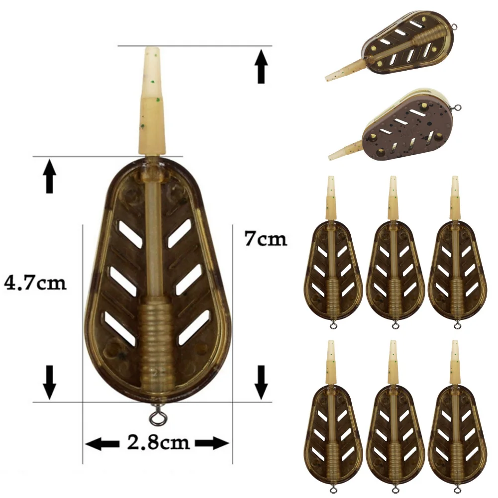 CarpExplosionBaitsCageBasketFeederHolder20g30g40g50gFishing