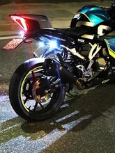  LED Drone Signal Lights for DJI Marvic 2 /Air 2S/Mini 2Pro Night Fly Visible RGB Strobe Lighting Rechargeable Bycicle TailLights 