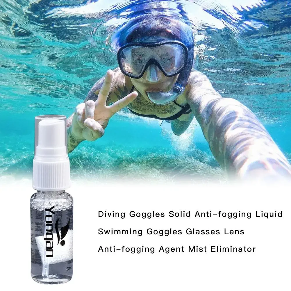 20ml Anti-Fog Spray Swim Goggles Glasses Scuba Dive Mask Lens Cleaner Liquid Outdoor Swimming Supply 4