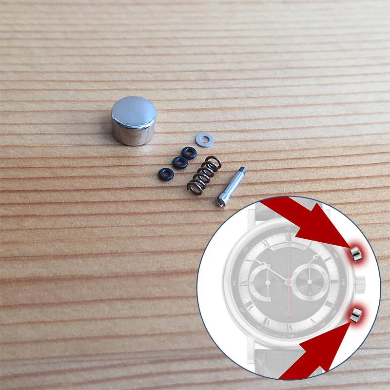 Spingi Bottoni In Acciaio Per Orologio Automatico Breguet Classique 5287