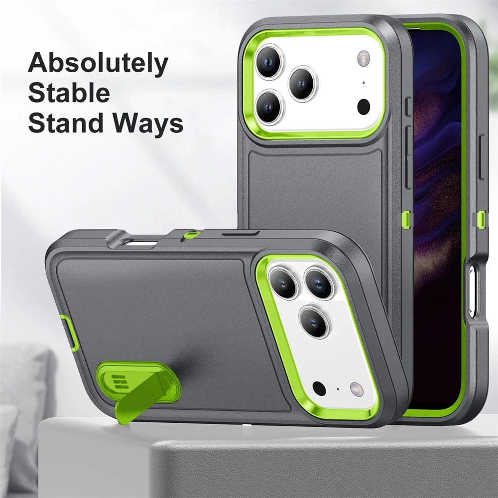 iPhone Military Defender Case with Kickstand 1