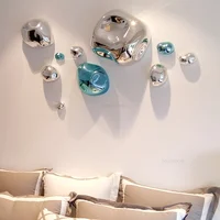 Modern Stone Hanging Decorations Abstract Ornament Creative  Background Wall Decoration Home Bedside Decoration Accessories A 1