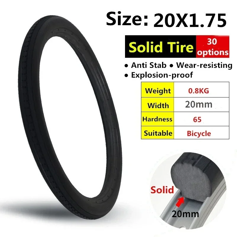 20*1.75 pneus contínuos de bicicleta 20 Polegada 20x1.75 pneus antiderrapantes pneus pretos pneus de bicicleta montando pneu de bicicleta bmx para crianças