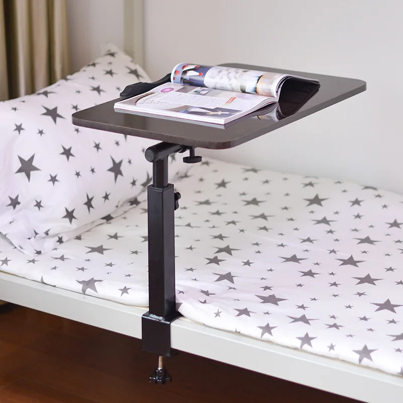 Metal Mdf Mesa e Cama Lateral Livro Leitura Mount Clamp Suporte de Teclado Altura Ajustar 700-900 mm Inclinação Simples 060 mm Bm20 - Imagem 4