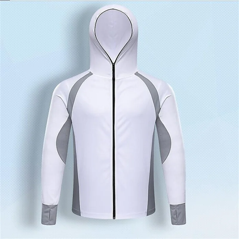 

2024 Anti-UV Comfortable Men's Sublimation Jerseys High-Quality Long Sleeve Fishing Clothing Spring Summer Fishing Hoodie