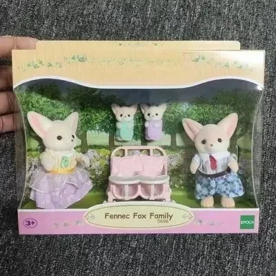 thumbnail image 1 of Conjunto de boda de conejo de chocolate de la familia Hot Grove, figuras de PVC de anime para niñas, decoración de habitación, regalo de cumpleaños, juguetes para niños, 1 of 5