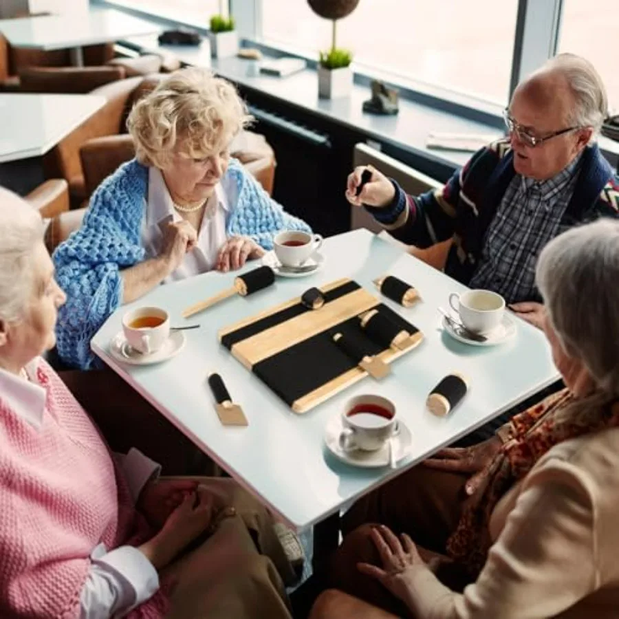 Hand Exercise Board with Hook and Loop Fasteners Hand Therapy Tool Equipment 14'' x 9'' Hook and Loop Exercise Board Solid Wood