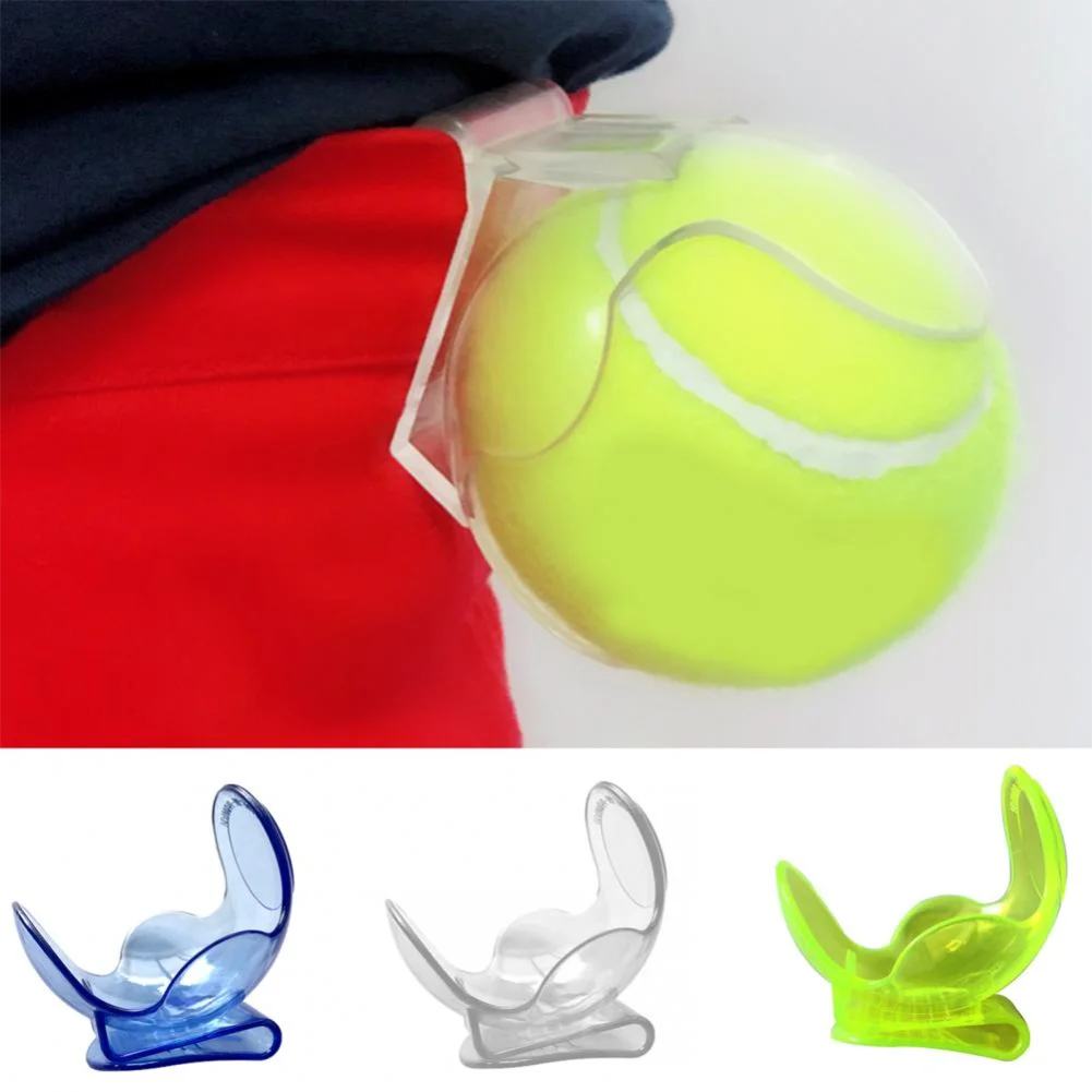 

1 PC Tennis Ball Waist Clip Holder Ball Waist Storage Rack Professional Tennis Training Equipment Accessories