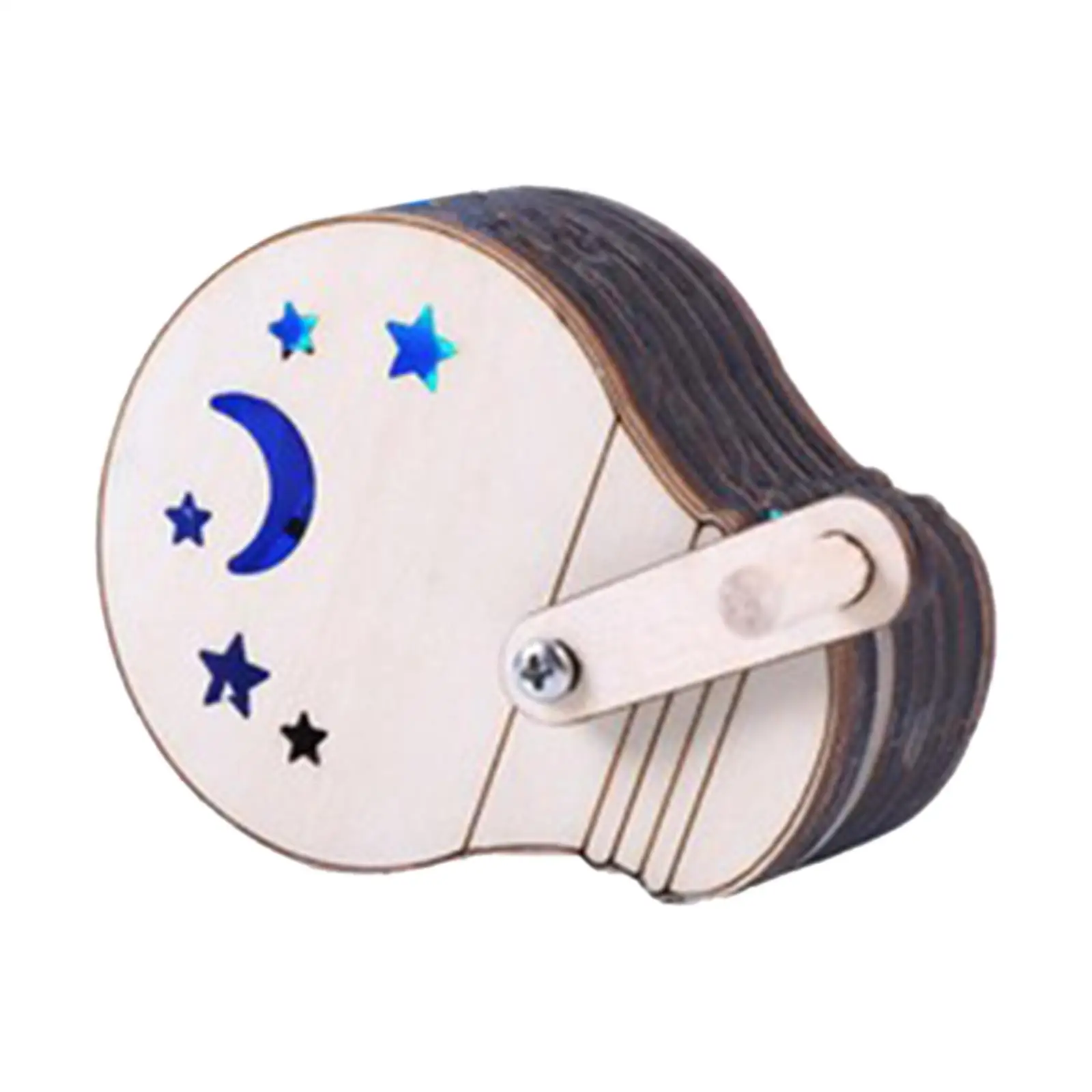 

Busy Board Hand Crank Generator DIY Accessories Unpainted Educational Learning Sensory Busy Board Toy for Plane Travel Toys Kids