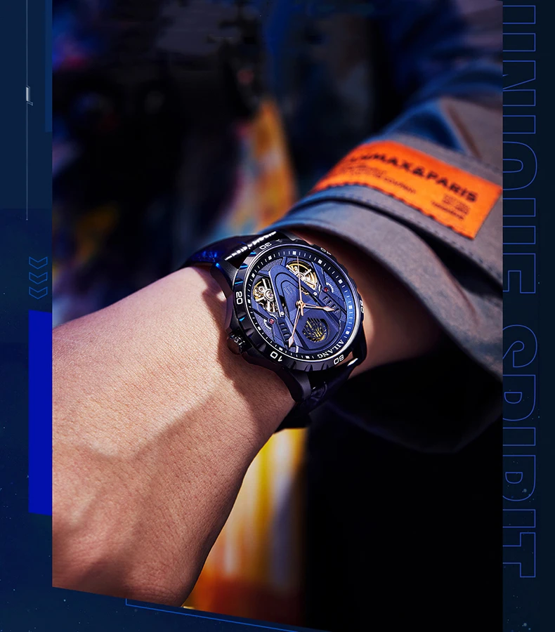 AILANG Doppel-Tourbillon-Mondphasenuhr für Herren, automatische mechanische Armbanduhr, Leder, Herrenuhr, wasserdicht, Relogio Masculino_voghion.com