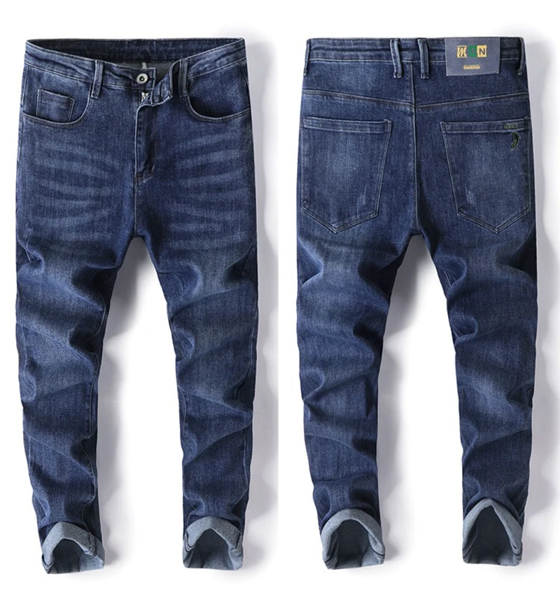 

New Young Men Students Fashion Streetwear Design Homens Demin Male Jeans