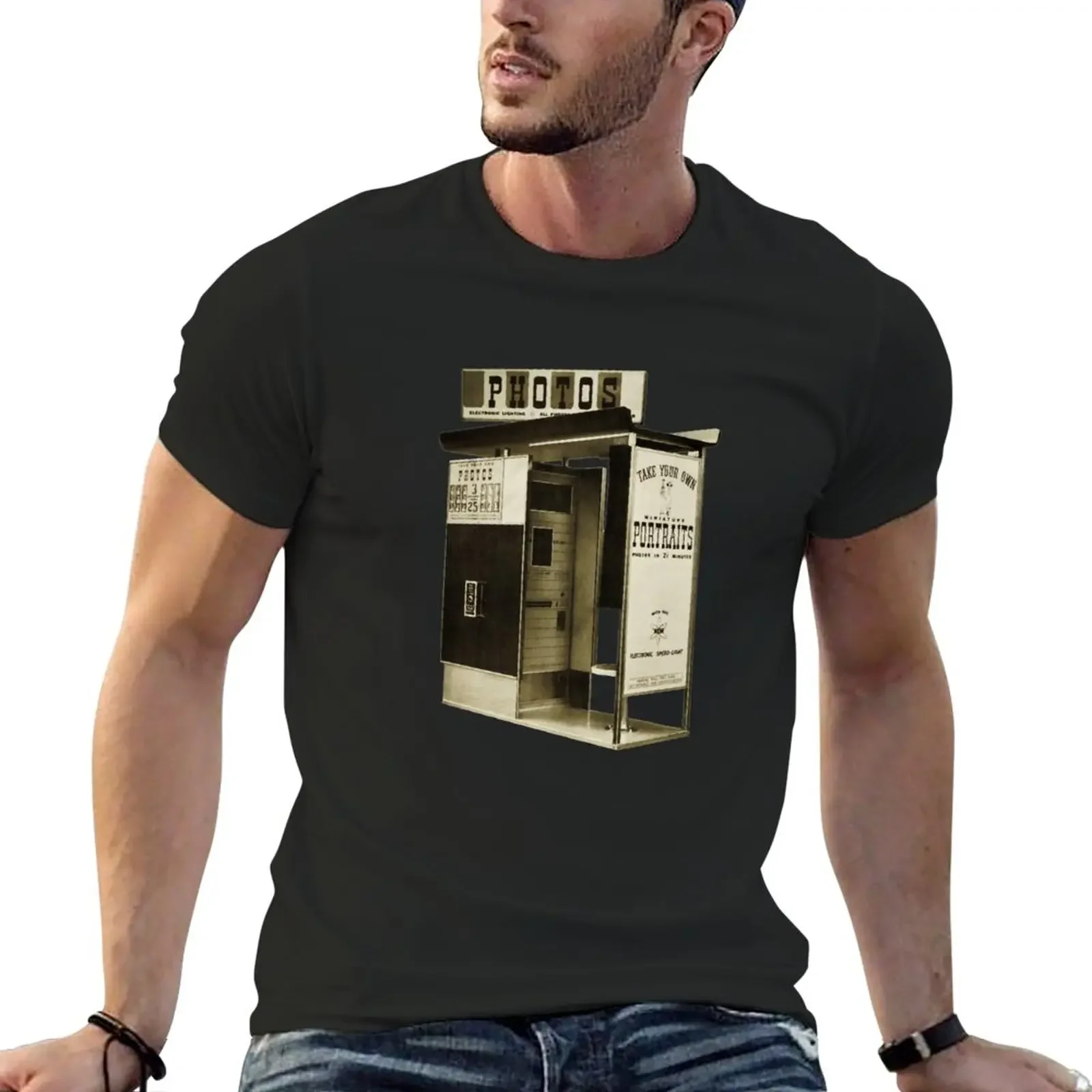 

Model 12 Photobooth T-Shirt tees kawaii clothes mens tall t shirts