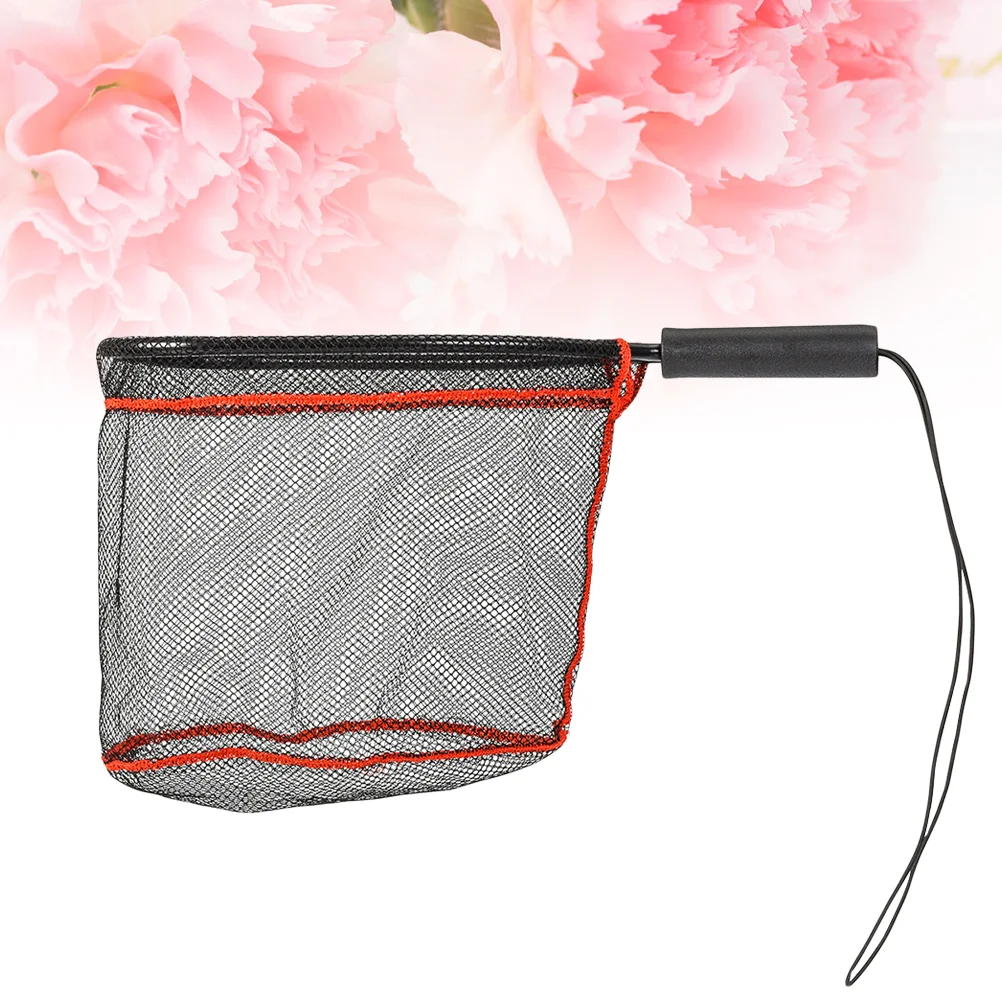 

Mini Portable Shrimp Fishing Net for Aquarium Fish Tank Pond (Black)