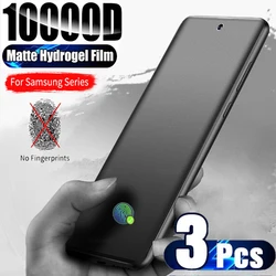 Matte Soft Hydrogel Anti - Fingerprint Screen Protector - 3 Pack for Matte Hydrogel Film
