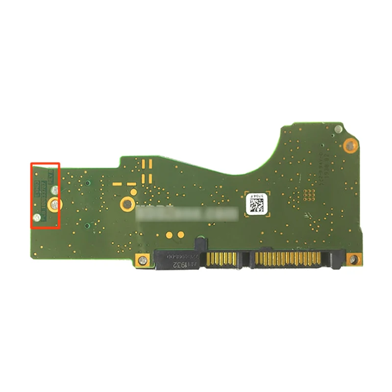 Número 100833707 Rev b do Baord do Pwb de Hdd para o Disco Rígido St14000nm001g da Empresa de Seagate Exos X16 14tb 7200 Rpm - Imagem 3