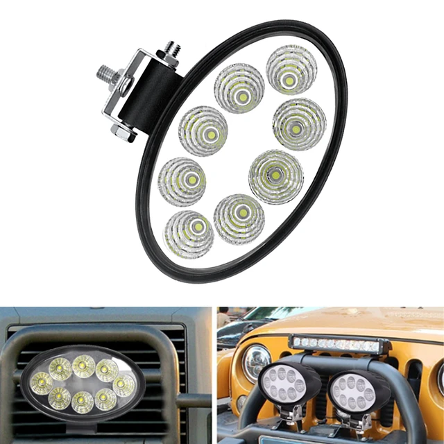 5 7 9 Inch Round Led Front Light JEEP Faros Largo Alcance 4x4 for Pickup  Truck Boat ATV UTV SUV Offroad Driving Light 12V 24V - AliExpress