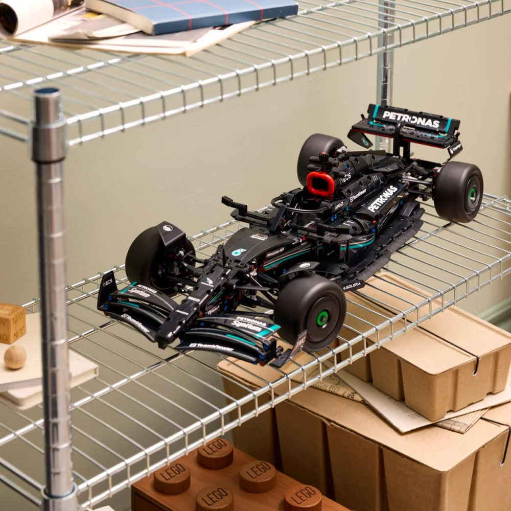 LEGP AMG F1 W14 E 퍼포먼스 레이스카 42171 빌딩 블록 세트, 성인용 체중계 모델 자동차 선물, 모델 장난감 제작 및 전시