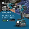 KEEAFFOR 1200N.M Brushless Electric Impact Wrench 1/2 Inch Cordless Electric Screwdriver Drill Power Tool For Makita 18V Battery 1