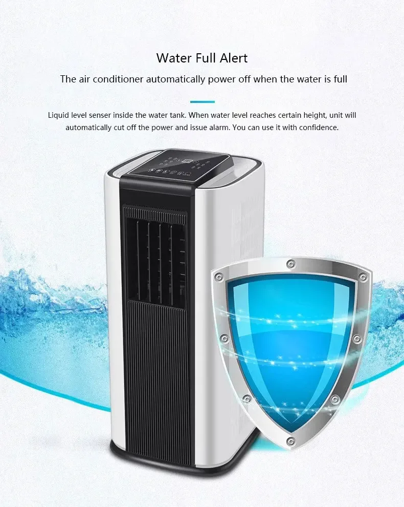 Cooling Compressor With Remote Control Mobile Use Air Conditioner Portable Home Air Conditioner No Installation Required 4