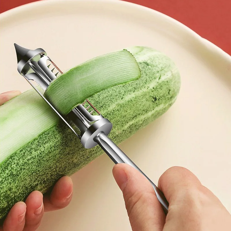 Vegetable Slicing Tool Cucumber Peeler Kitchen Slicer Peeler Potato Peeling  Tool