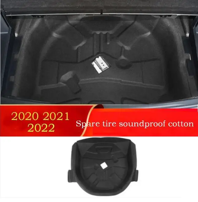 Spare Tire Box Sound Insulation Cotton Trunk Heat Insulation Foam Flame Noise Reduction for Ford Explorer JF