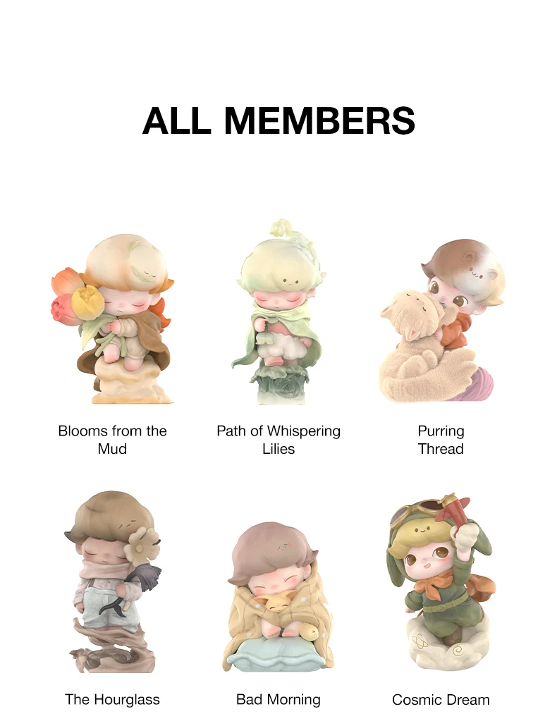 POP MART DIMOO Memories We Hold Series Figuren 1PC/12PCS Mystery Box – Detail 2
