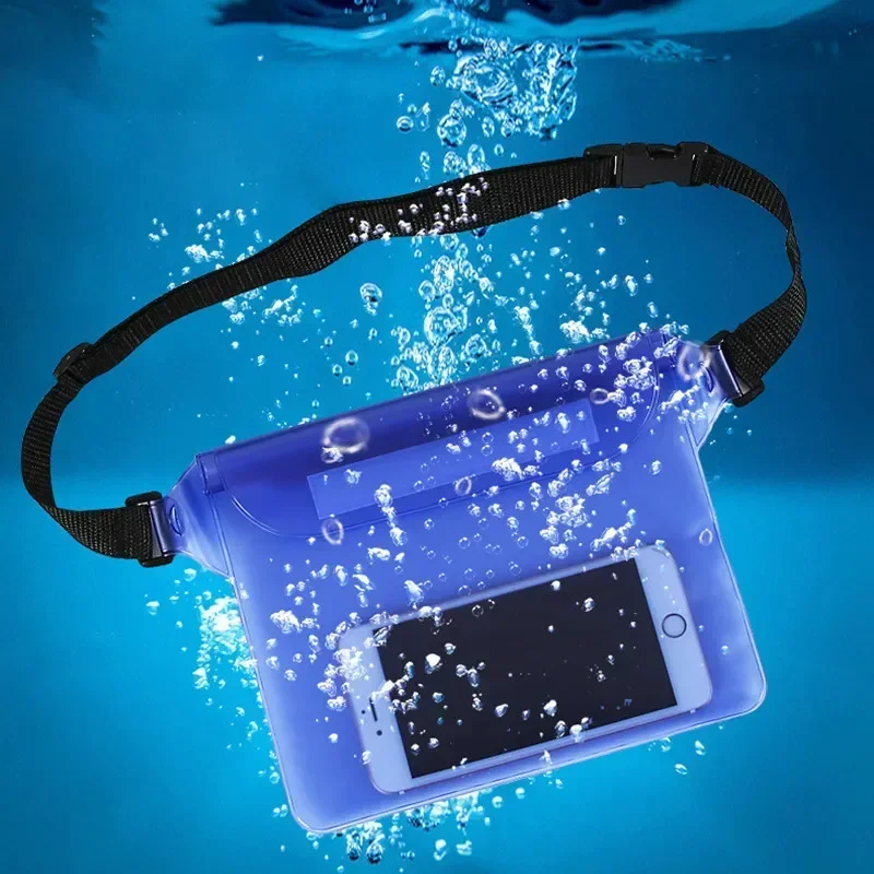 

Mobile Waterproof Bag Storage Bag Drift Swimming Sealed Touch Screen Diagonal Cross Universal Waterproof Waist Bag