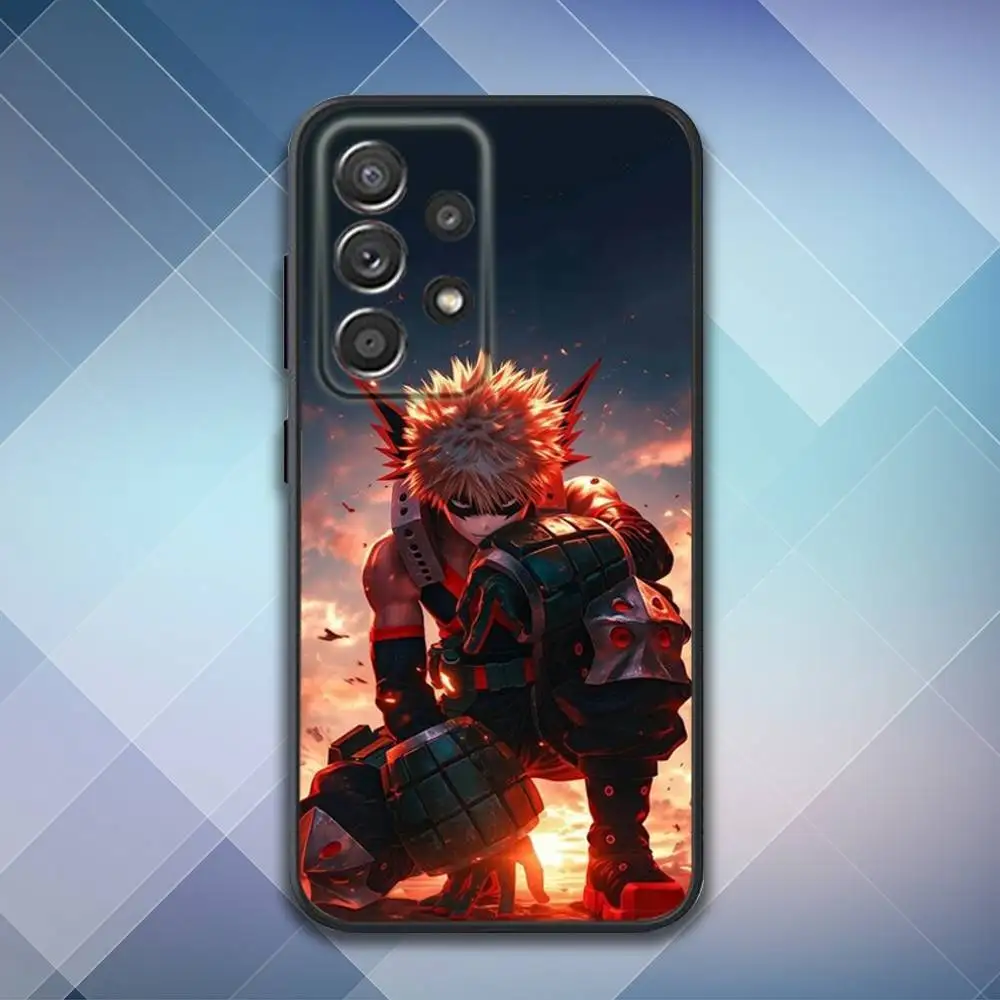 Enhanced Product Title:  
B-Bakugo My Hero Academia Black Phone Case Cover