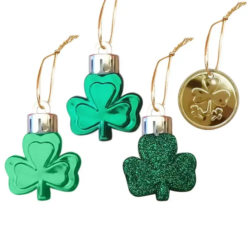 

St. Patrick's Day Decorations Decorative Shamrock Tree Pendant Festival Decorations for Front Door Wall window Party Decoration