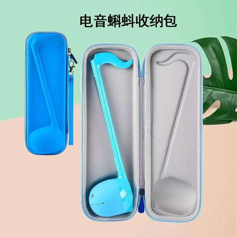 

Otamatone Minghe Electric Sound Tadpole Storage Bag Electric Sound Tadpole Notes Children's Toys Erhu Medium with Storage Box