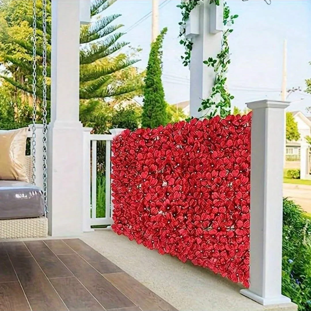Synthetic Ivy Fence Roll for Outdoor Decor
