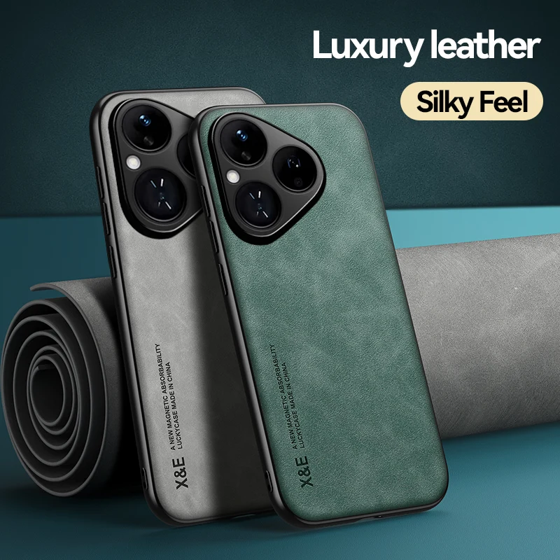 Elegant Leather Protective Phone Holder Case - Luxury Edition