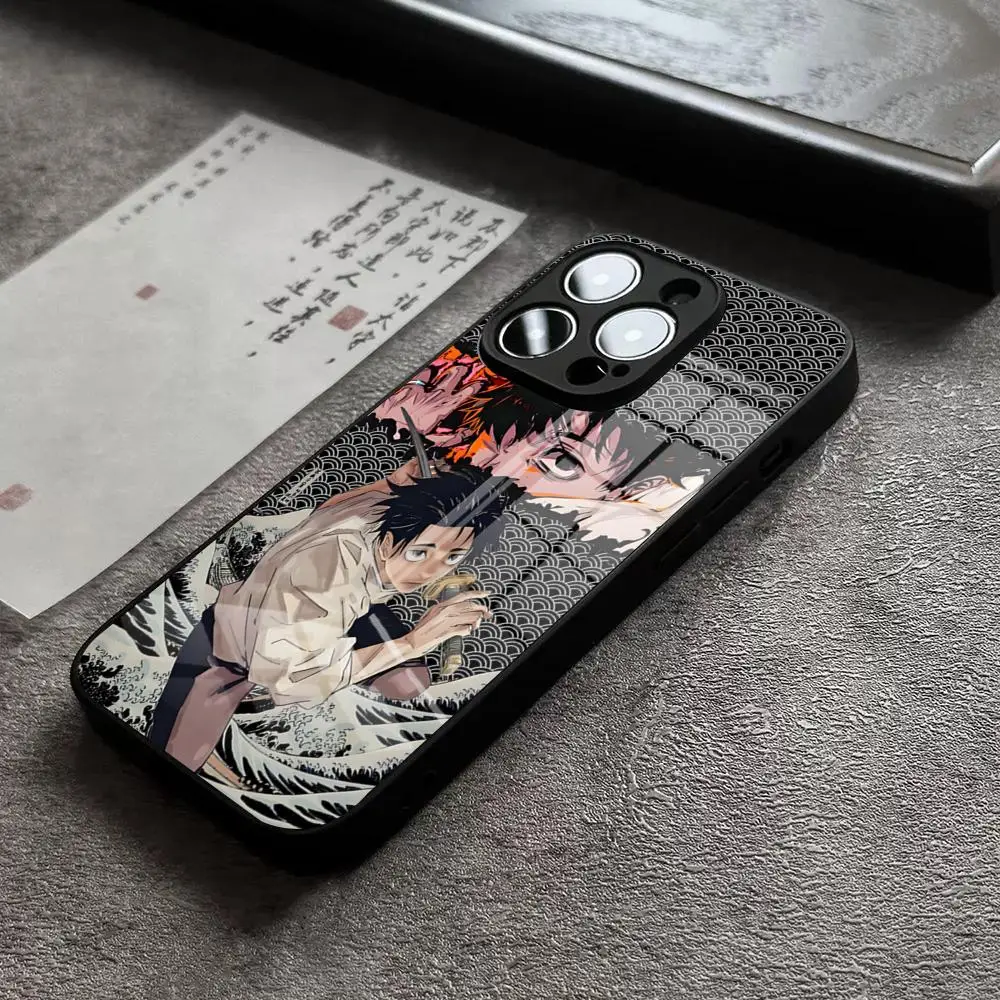 Jujutsu Kaisen Yuta Okkotsu Tempered Glass Phone Case