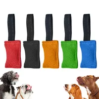 Durable Dog Chew Tug of War Toy - Interactive Training and Teething Chew Stick for Dogs Tear-resistant Linen Material 1
