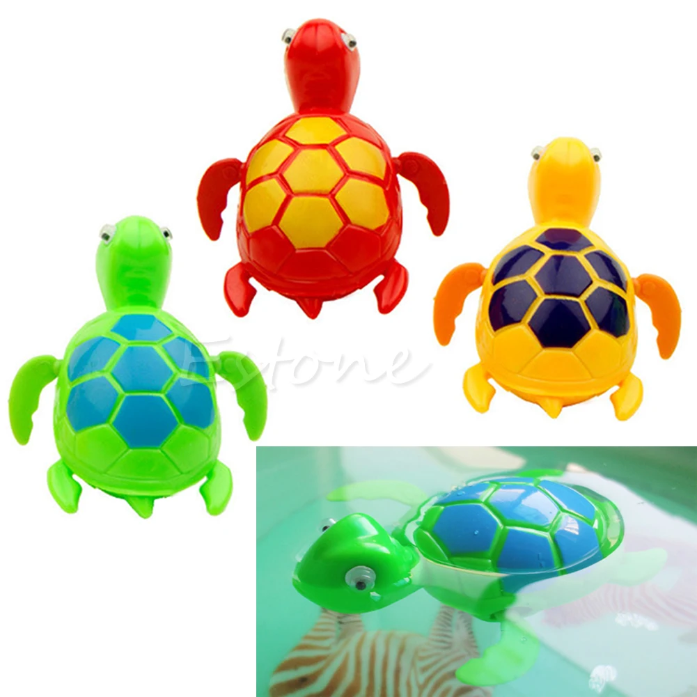 

Wind Up piscine Jouet animal flottant Tortue For Baby enfant Kids Pool Bath Time