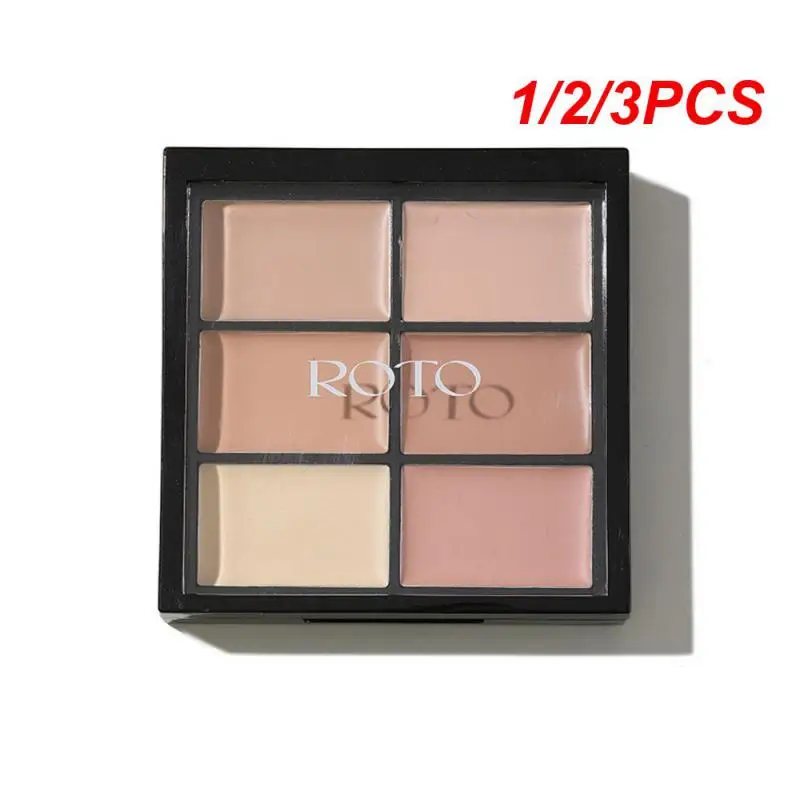 

1/2/3PCS Repair Tray Spot Concealer Without Streaks Concealer Makeup Six Color Concealer Palette Shadow Six Colors