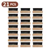 21pcs, Multifunctional Shoe Care Tools, Soft Bristles, Natural Wooden Handle, Small Shoe Brush, Sneaker Cleaning Shoe Brush 1